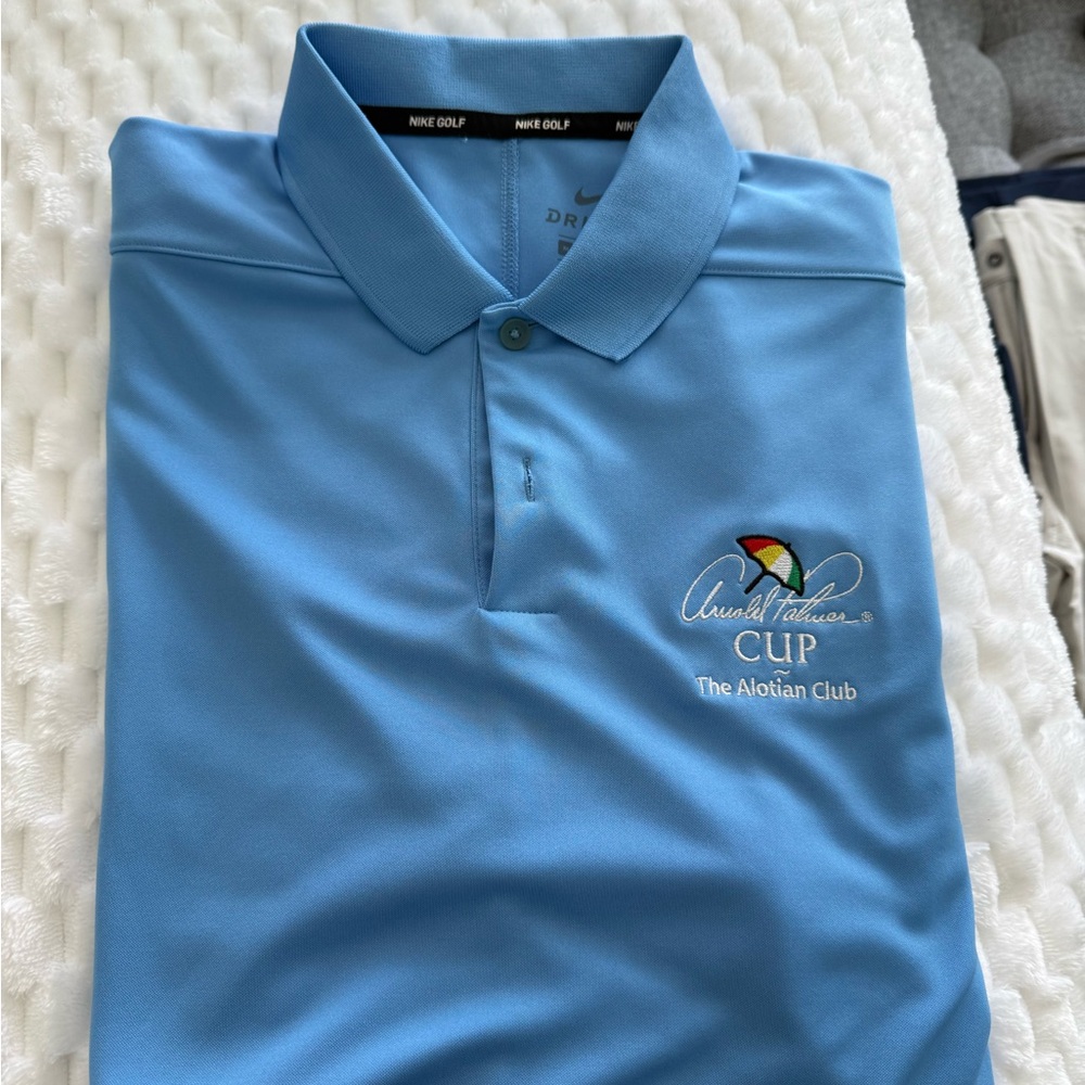 Nike Blue Polo Shirt
